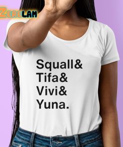 Ben Starr Squall And Tifa And Vivi And Yuna Shirt 6 1
