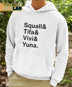 Ben Starr Squall And Tifa And Vivi And Yuna Shirt 9 1