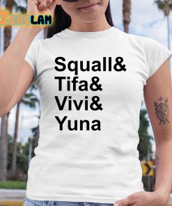 Ben Starr Squally Tifa vivi Yuna Shirt 6 1