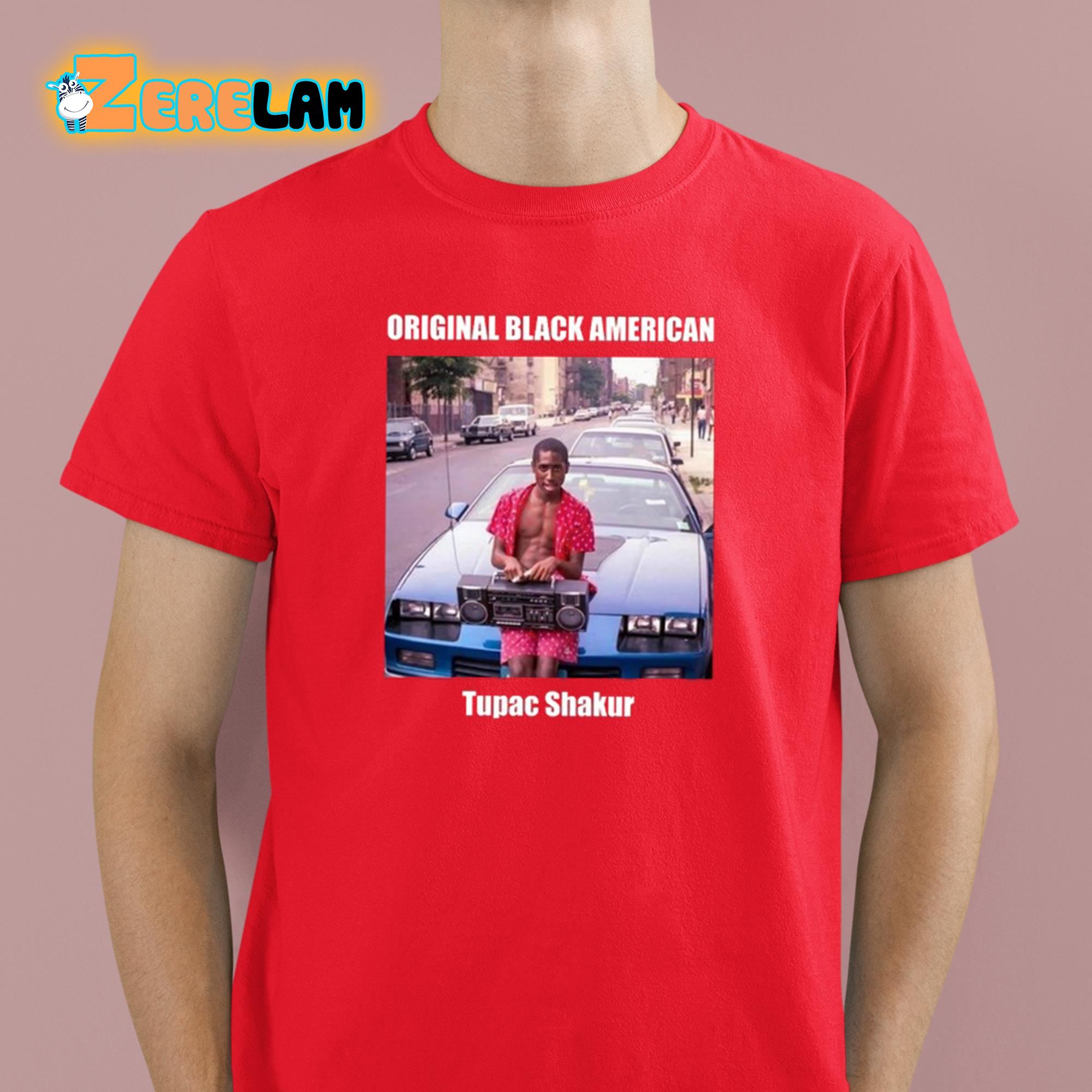 Black American Tupac Shakur Shirt 2 1