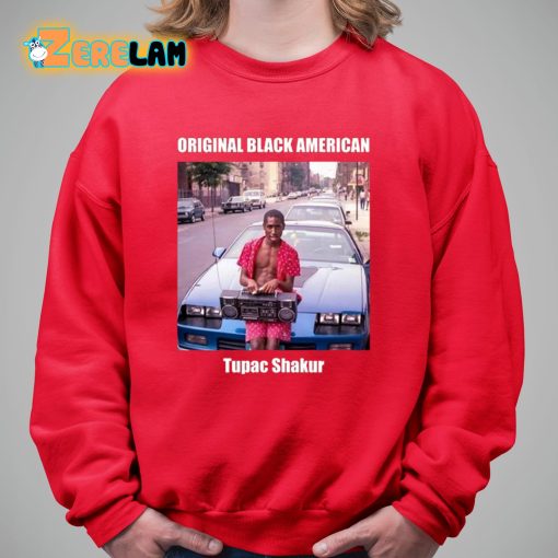 Black American Tupac Shakur Shirt