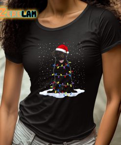 Black Labrador Retriever Dog Christmas Funny Shirt 4 1