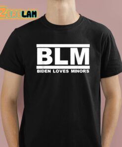 Bo Loudon BLM Biden Loves Minors Shirt