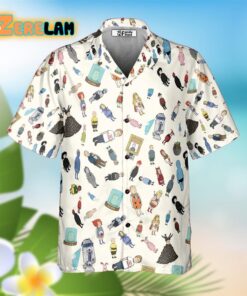 Bobby Hill King Of The Hill Pattern Hawaiian Shirt