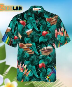 Book Apple Tropical Hawaiian Shirt