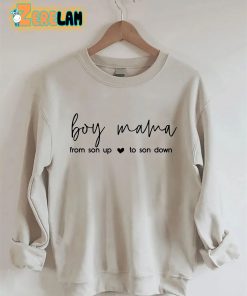 Boy Mama From Son Up to Son Down Sweatshirt 3