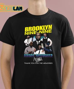 Brooklyn Nine-Nine Andre Braugher Thank You For The Memories Shirt