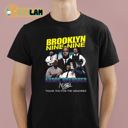 Brooklyn Nine-Nine Andre Braugher Thank You For The Memories Shirt