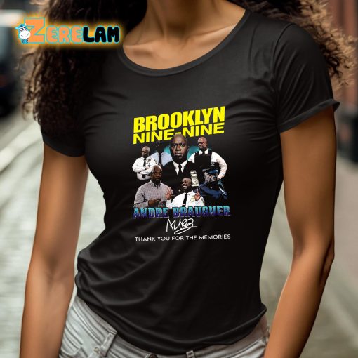 Brooklyn Nine-Nine Andre Braugher Thank You For The Memories Shirt