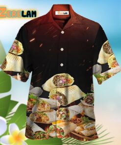 Burritos Fast Delicious Food Hawaiian Shirt