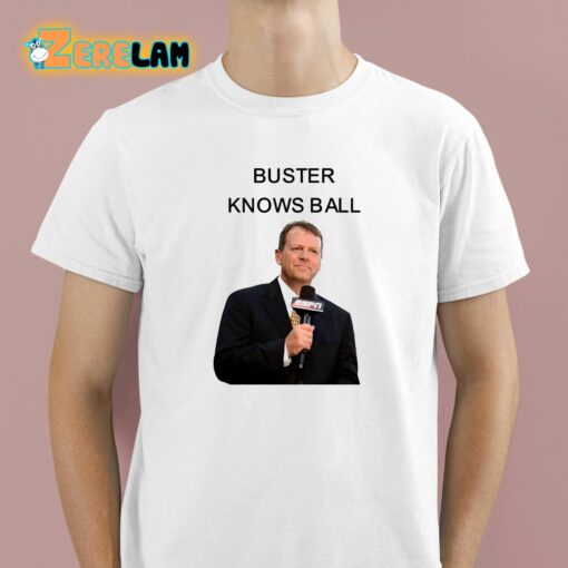 Buster Olney Buster Knows Ball Shirt