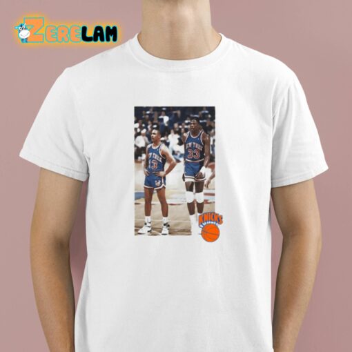 Camiseta Mitchell And Ness Ny Knicks Player Photo Shirt