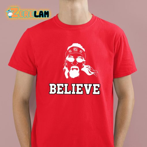 Carlton Thompson Gamecock Jesus Believe Shirt