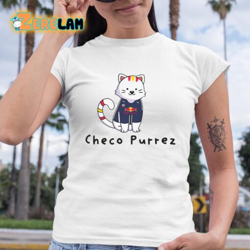 Cat Checo Perez Shirt