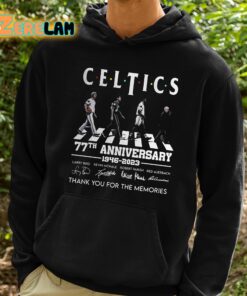 Celtics 77th Anniversary 1946 2023 Thank You For The Memories Shirt 2 1