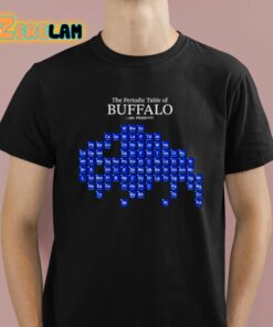 Chemistry The Periodic Table Of Buffalo Shirt