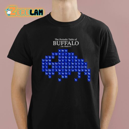 Chemistry The Periodic Table Of Buffalo Shirt