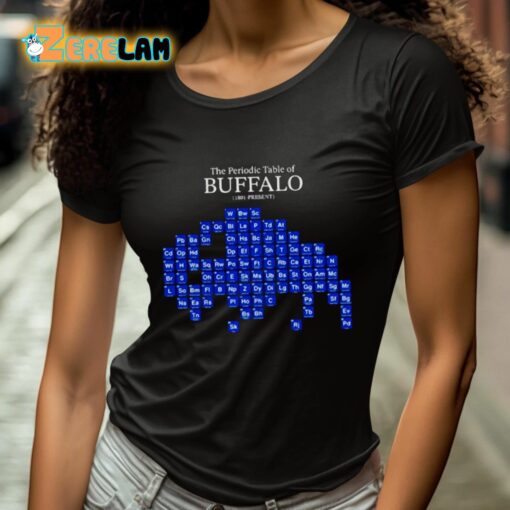 Chemistry The Periodic Table Of Buffalo Shirt