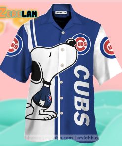 Chicago Cubs Snoopy Lover 3D Printed Hawaiian Shirt