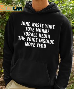Chiefs Jone Waste Yore Toye Monme Yorall RedIII Voice Moye Yedd Shirt 2 1