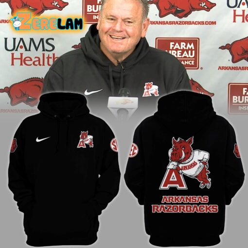 Coach Sam Pittman Arkansas Razorback Hoodie