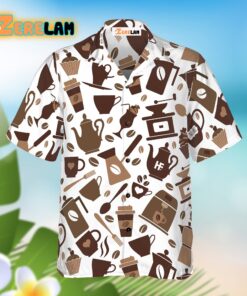 Coffee For A New Day Hawaiian Shirt