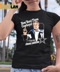 Cowboys Jimmy Johnson Ring of Honor Tri Blend Shirt 6 1