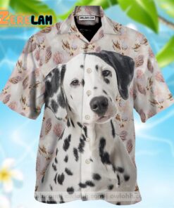 Cute Dalmatian Hawaiian Shirt For Man and Women