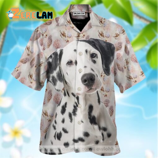 Cute Dalmatian Hawaiian Shirt For Man and Women