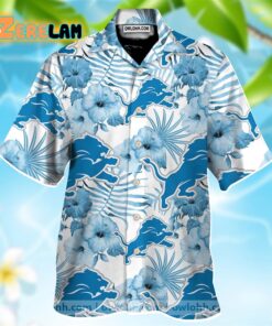 Detroit Lions Hawaiian Shirt Fashion
