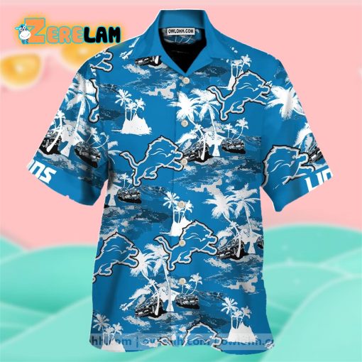 Detroit Lions Tommy Bahama Hawaiian Shirt