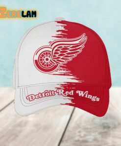 Detroit Red Wings and White Classic Cap