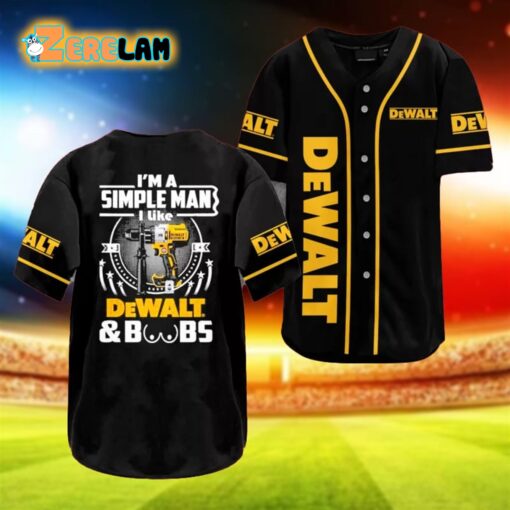 Dewalt Simple Man Baseball Jersey