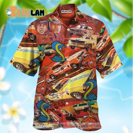 Drag Racing Snake And Mongoose Hawaiian Shirt