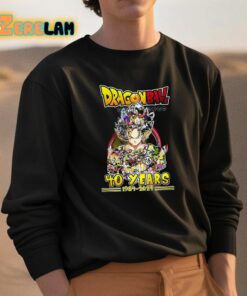 Dragon Ball 40 Years Of 1984 2024 Thank You For The Memories Shirt 3 1