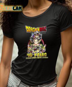 Dragon Ball 40 Years Of 1984 2024 Thank You For The Memories Shirt 4 1