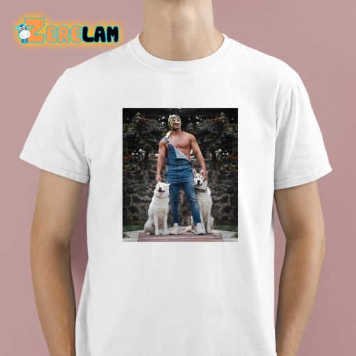 Dragon Lee With His Dogs Photo Shirt
