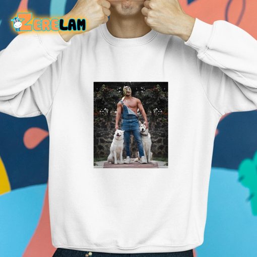 Dragon Lee With His Dogs Photo Shirt