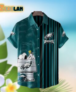 Eagles Snoopy Hawaiian Shirt