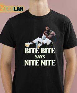 Emily Egnatzzz Bite Bite Says Nite Nite Shirt