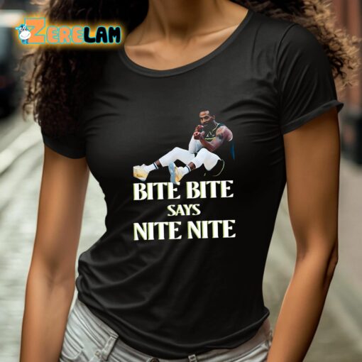 Emily Egnatzzz Bite Bite Says Nite Nite Shirt