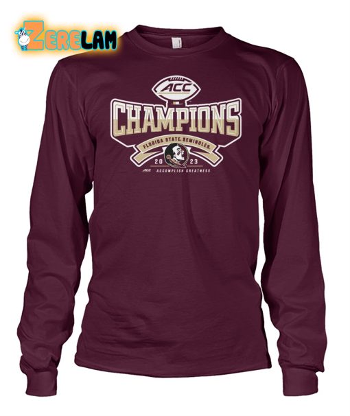 FSU ACC Championship Shirt