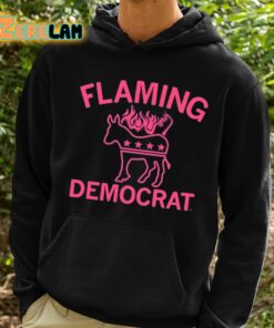 Flaming Democrat Horse Shirt 2 1