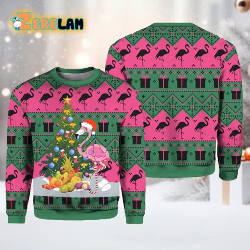 Flamingo Ugly Christmas Sweater Flamingo Sweatshirt