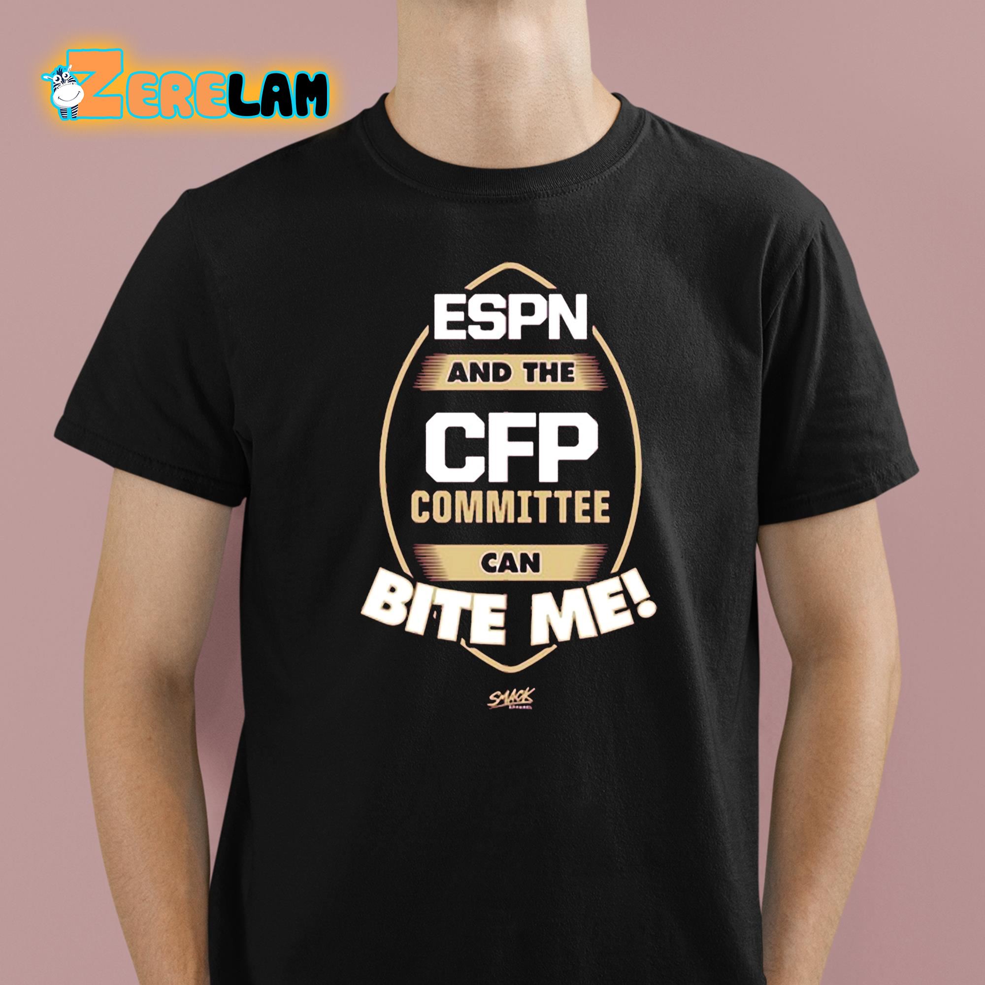 Florida State Football Espn And The Cfp Committee Can Bite Me Shirt 1 1