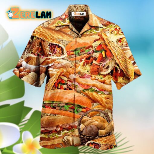 Food Delicious Bread Around The World Hawaiian Shirt