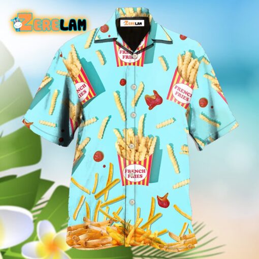 Food French Fries Basic Hawaiian Shirt