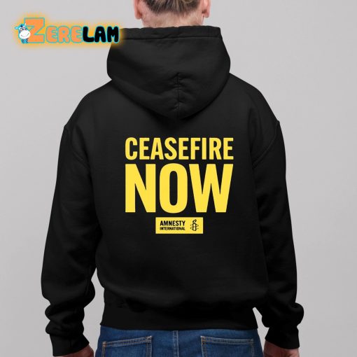 Free Palestine Ceasefire Now Amnesty International Shirt