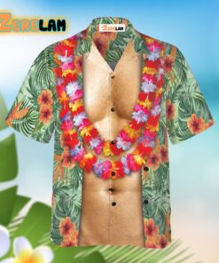 Funny Aloha Tropical Flowers Hawaiian Shirt