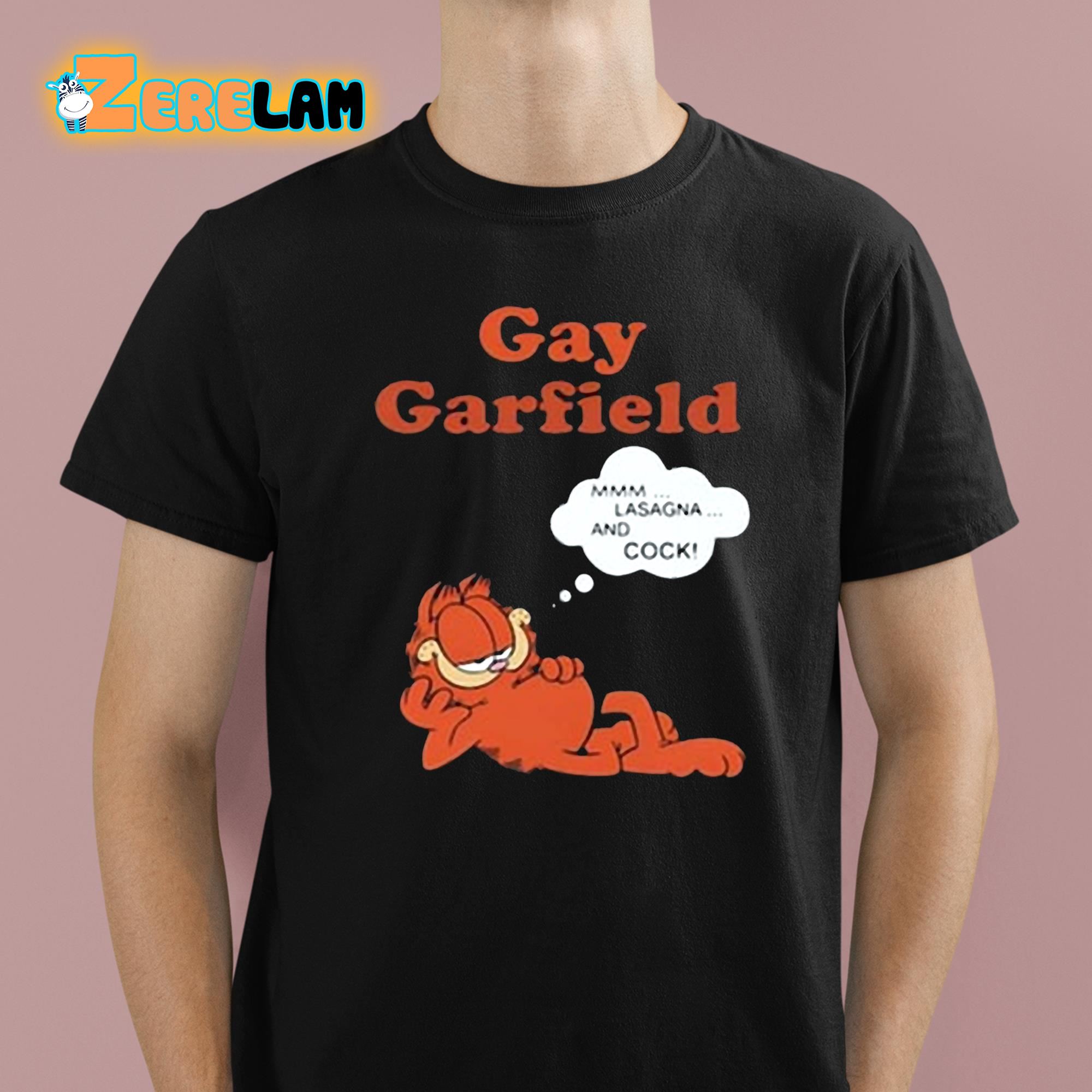 Funny Gay Garfield Cat Shirt 1 1